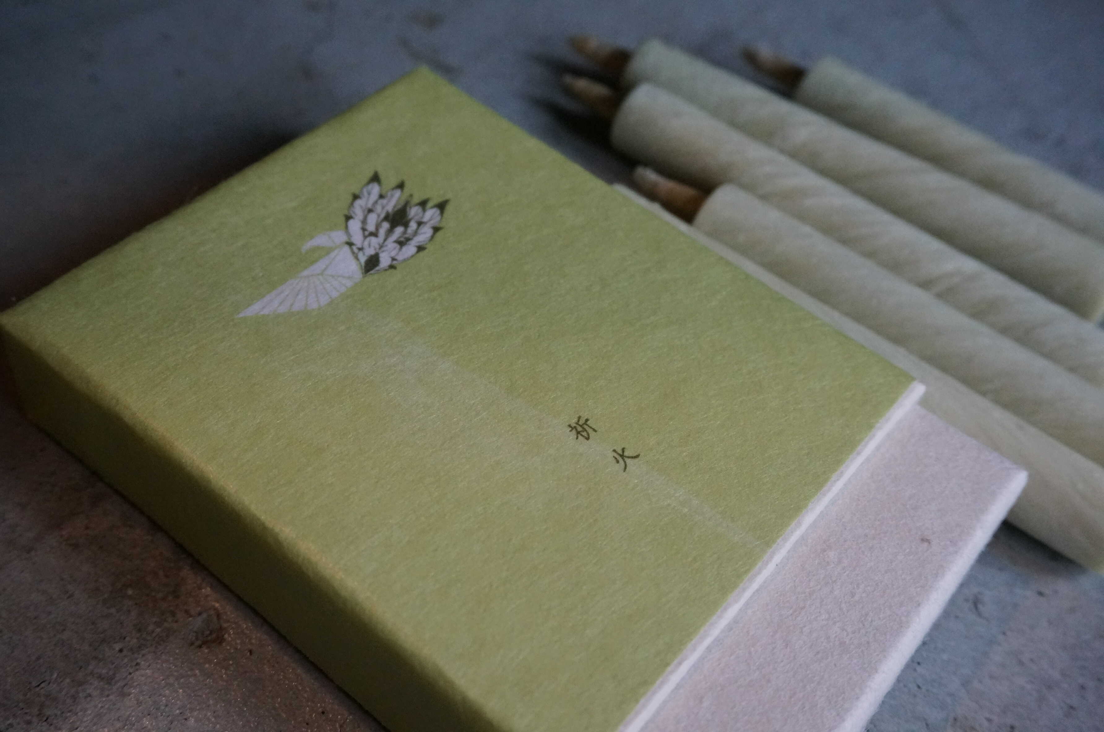 White Sage Warosoku 5 Candle - Purification - Image 4