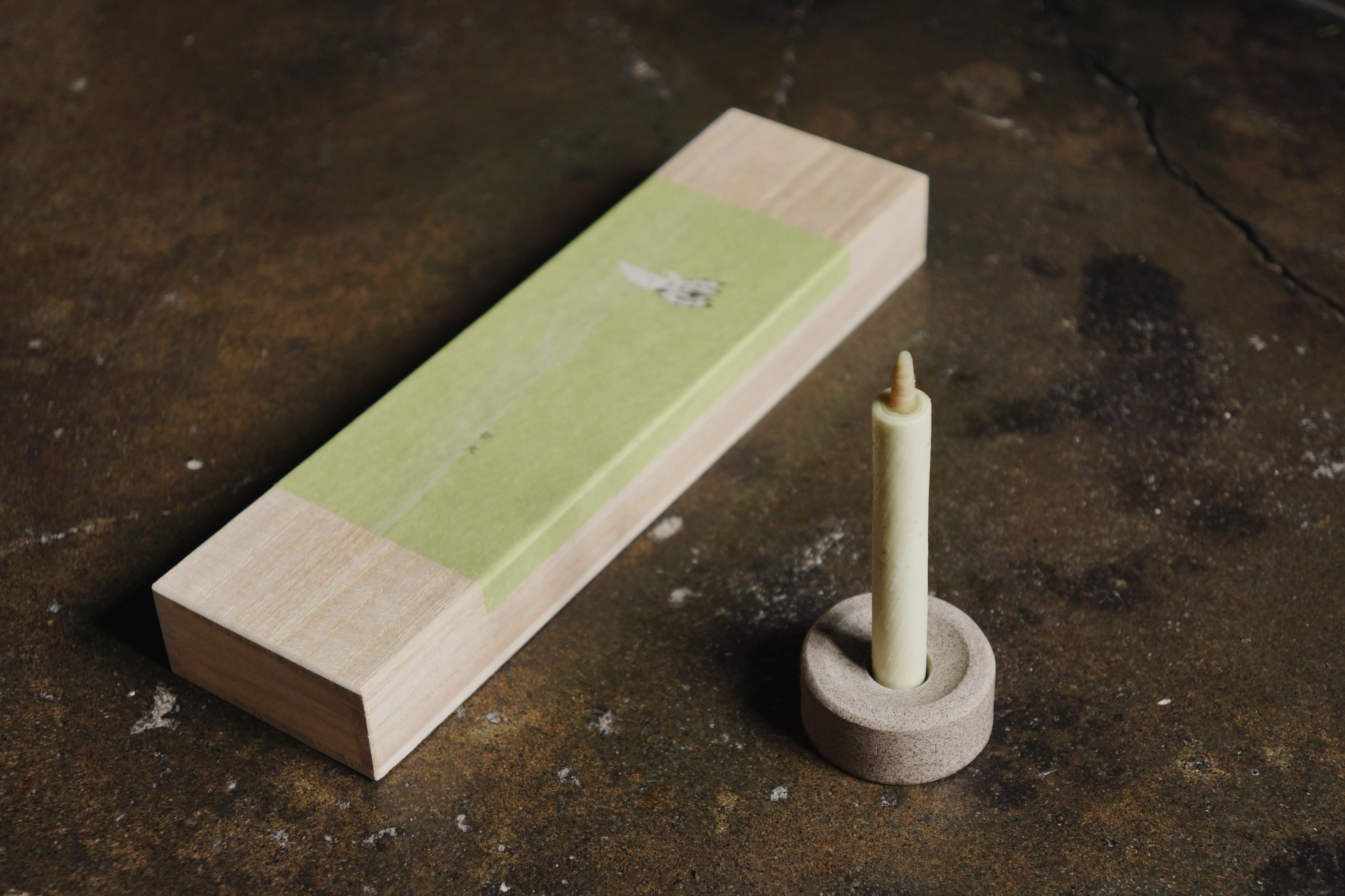 White Sage Warosoku Candle Box Set - Purification - Image 2