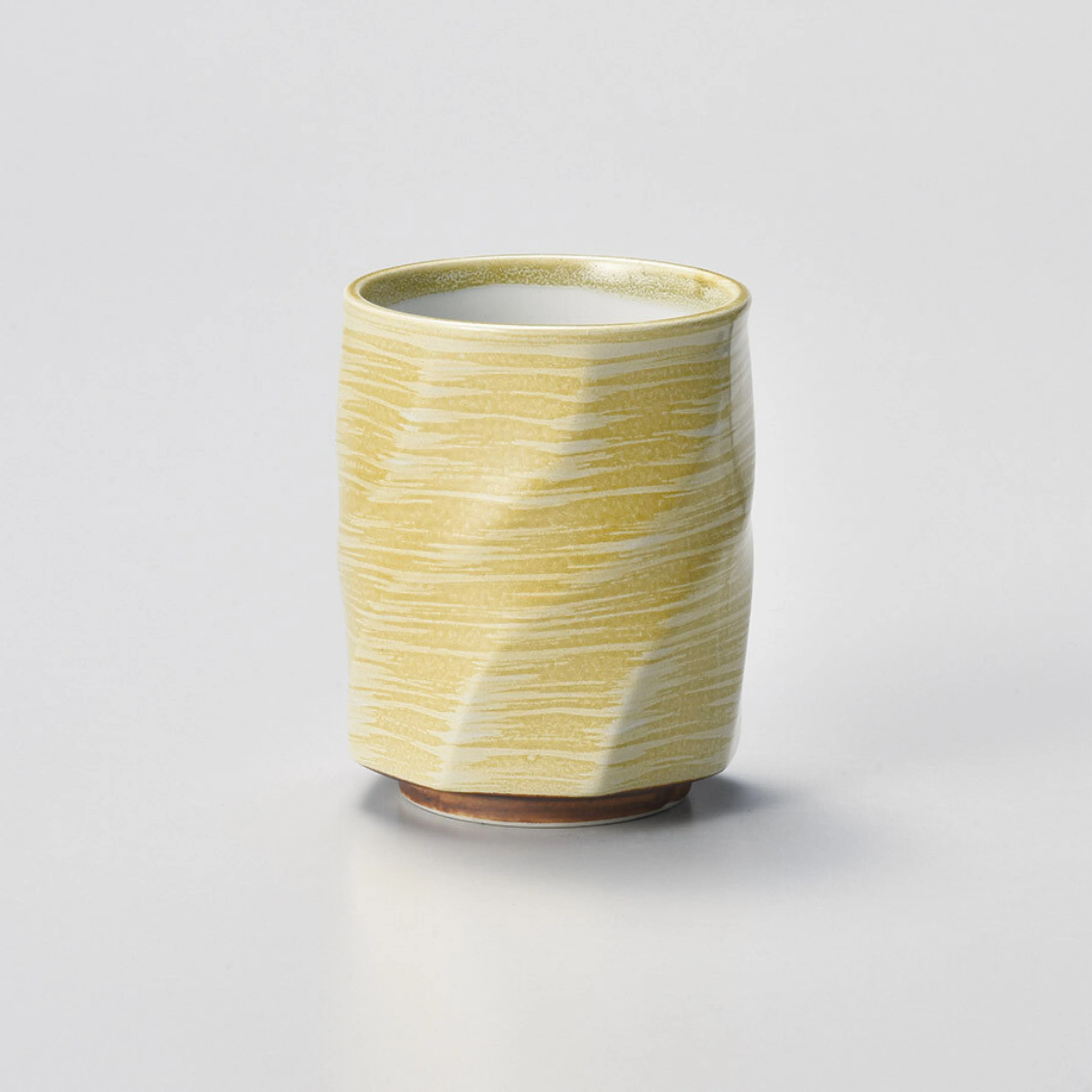 Yellow Octagonal Sushi Mug 330ml